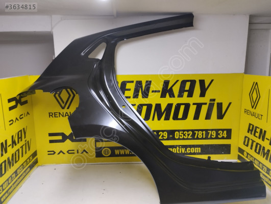 RENAULT CLİO 5 SAĞ ARKA ÇAMURLUK ORJ ÇIKMA RENKAY OTO KOCAELİ