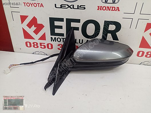 HONDA CİVİC SOL AYNA ÇIKMA ORİJİNAL PARÇA 2016-2021