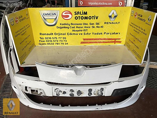 62225628R RENAULT MEGAN 3 ÇIKMA ORJİNAL ÖN TAMPOPN VE DİĞER PAR