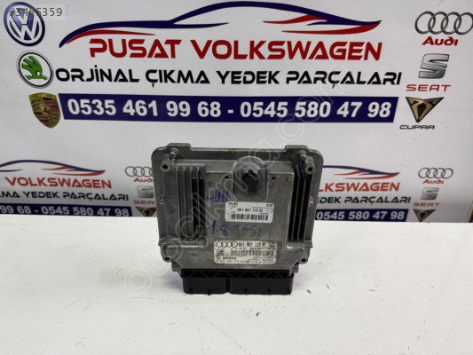 AUDİ A4 1.8TFSİ ÇIKMA ORJİNAL MOTOR BEYNİ OTOMATİK 8K1 907 115 M