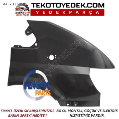 TRANSİT V184 ÖN ÇAMURLUK DELİKLİ SAĞ SOL 2002 2003 2004 2005 2006