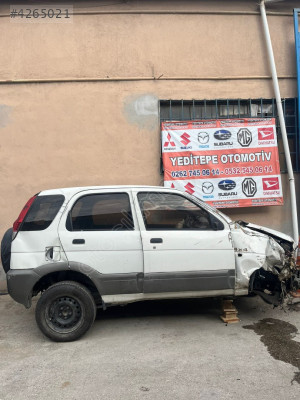 hurda belgeli daihatsu terios otomatik 44