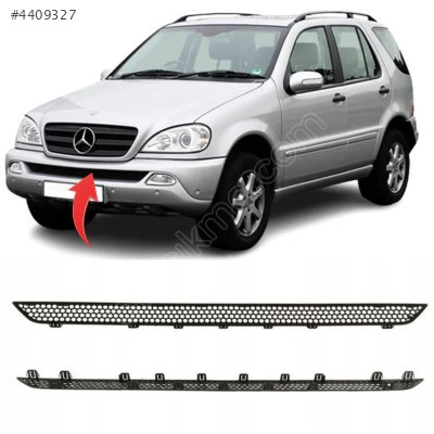 Mercedes ML W163 Ön Tampon Orta Izgara 2001-2005 1638851581