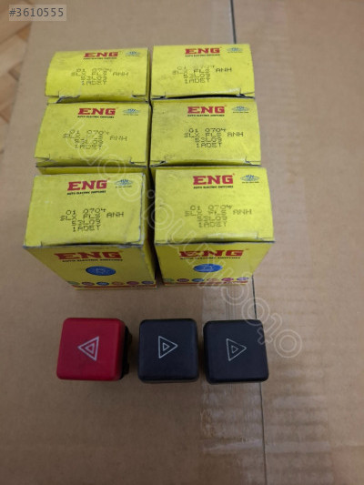 Tofaş DKS slx dortlü buton siyah kirmizi 176436110