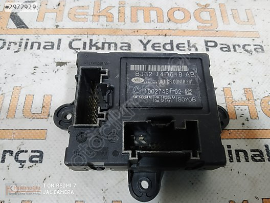 RANGE ROVER EVOQUE 2011 SONRASI SOL ÖN KAPI BEYNİ BJ32 14D618 AB