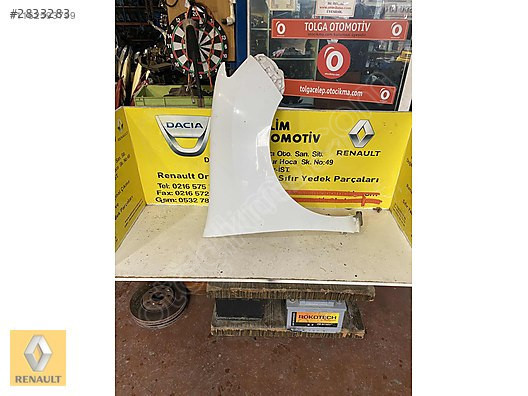 RENAULT SYMBOL SÖKME HATASIZ BEYAZ SAĞ ÖN ÇAMURLUK VE DİĞER PAR