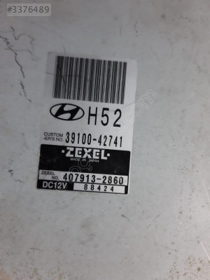 39100-42741   407913-2860  HYUNDAİ H100 MOTOR BEYNİ