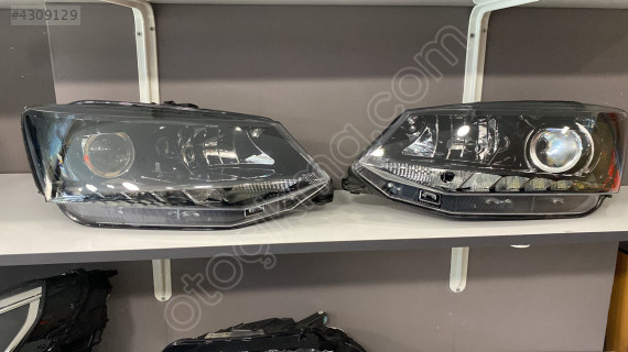 Skoda Fabia Sol Sağ Ön Far Mercekli Orjinal