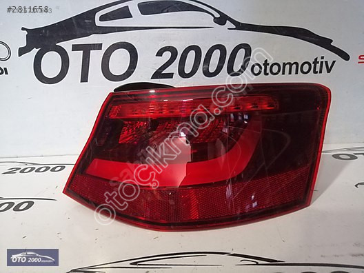 8V3945096B-8V3945096A AUDİ A3 2013-2016 STOP SAĞ DIŞ LED