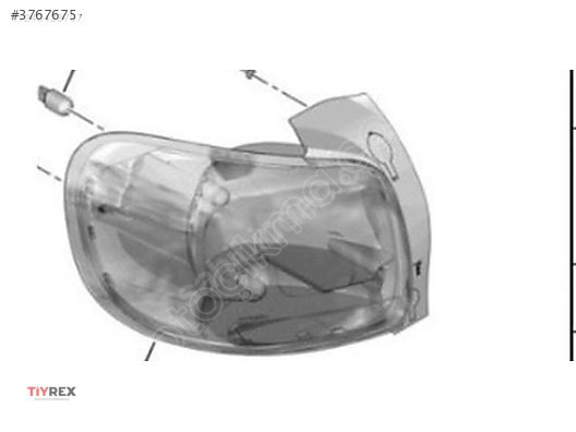 Citroen C3 Aircross Sol Stop YQ00767380 Sıfır Psa