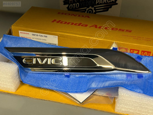 HONDA CİVİC FE1 ÇAMURLUK YAZISI ORJİNAL SIFIR 08F59T20700
