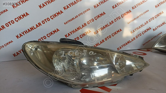 PEUGEOT 206 SAĞ FAR