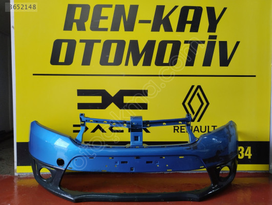 620220754 DACİA SANDERO STEPWAY MAVİ ÖN TAMPON 2013 2020 ARASI