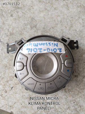 NİSSAN MİCRA KLİMA KONTROL PANELİ