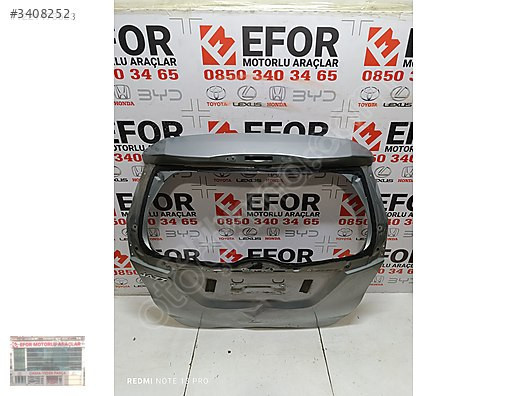 HONDA JAZZ BAGAJ KAPAĞI ÇIKMA ORJİNAL YEDEK PARÇA