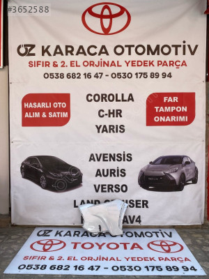 2020-2025 TOYOTA COROLLA CROSS ÇIKMA ORJİNAL ÖN TAMPON KÖŞESİ