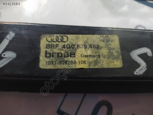 ÇIKMA AUDİ A6 SAĞ ARKA CAM KRİKOSU K-554
