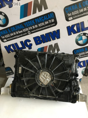 BMW G11 G12 7SERİSİ RADYATÖR FAN SETİ ÇIKMA ORJİNAL