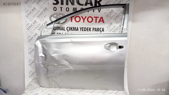 TOYOTA AURİS 2013 2018 SOL ÖN KAPI ÇIKMA ORJİNAL