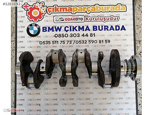 BMW F10 5.25d XDRIVE N47 (977) Sıfır Krank Orijinal Temiz