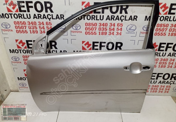 TOYOTA COROLLA SOL ÖN KAPI ÇIKMA ORİJİNAL PARÇA 2007-2012
