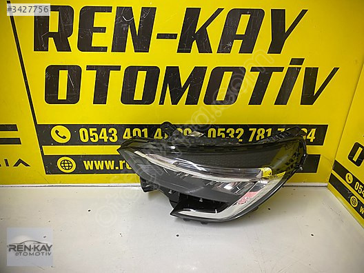 260609987R RENAULT CLİO 5 SOL FAR TOUCH ORJ RENKAY OTO KOCAELİ