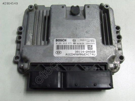 Kia Ceed 1.6 CRDI Motor Beyni 39114-2A560 0281016872 Garantili