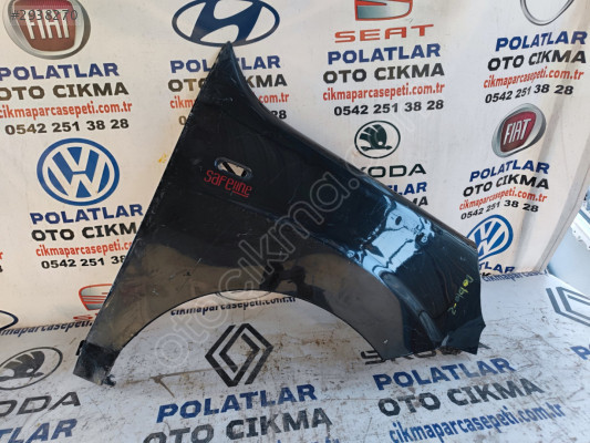 FIAT Doblo 2 ön sağ çamurluk orijinal siyah