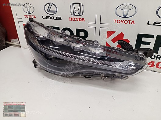 TOYOTA COROLLA CROSS HATASIZ FULLLED SAĞ FAR ÇIKMA ORİJİNAL 2023