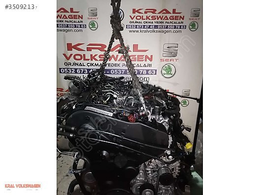 AUDİ A5 2.0TDİ CNH CNHA ORJİNAL SIFIR TEST MOTOR