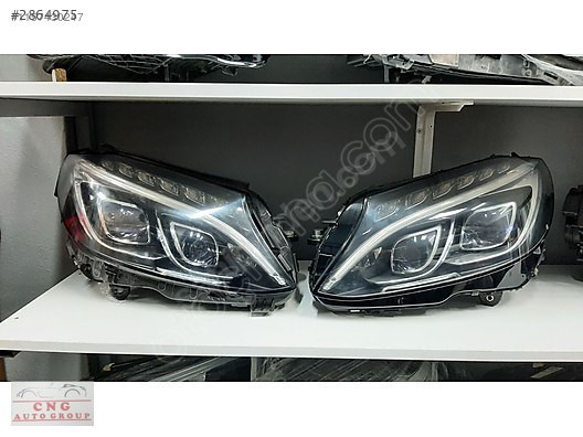 MERCEDES C180 C200 ÇİFT MERCEKLI SAĞ SOL FAR