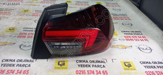 OPEL CORSA F SAĞ ARKA LED STOP ÇIKMA SÖKME YEDEK PARÇA