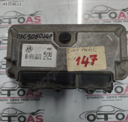 VOLKSWAGEN POLO 2009 1.4 MOTOR BEYNİ 03C906024F