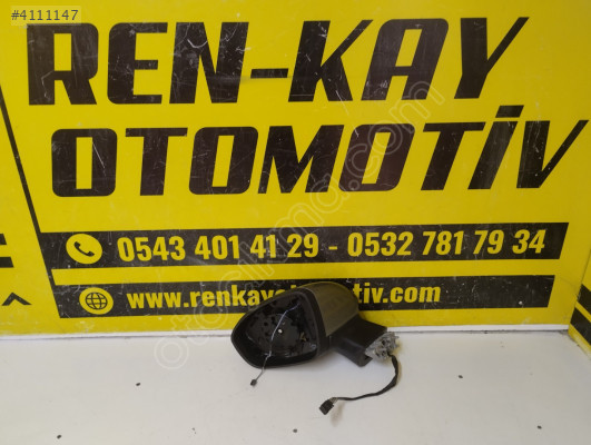 963027833R RENAULT CLİO 5 OTOMATİK KATLANIR SOL DIŞ AYNA ORJ