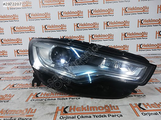 AUDİ A6 C7 XENON SAĞ FAR BEYİNLERİ ÜZERİNDE 4G0 907 397 D 4G0