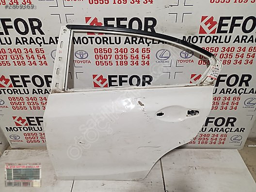 HONDA CIVIC FB7 ORJİNAL ÇIKMA SOL ARKA KAPI