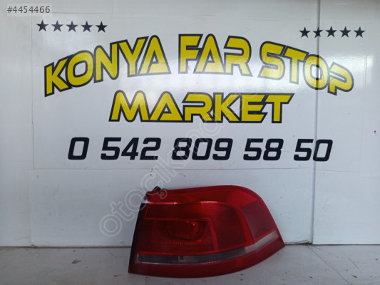 Volkswagen Passat B7 sağ arka stop tamirli