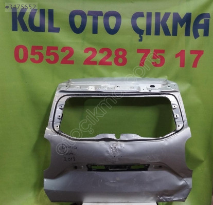 Dacia duster  2018 bagaj kapağı