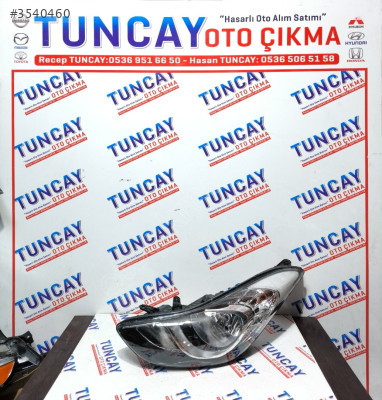 HYUNDAİ ELANTRA SOL FAR 2011-2013 ÇIKMA PARÇA