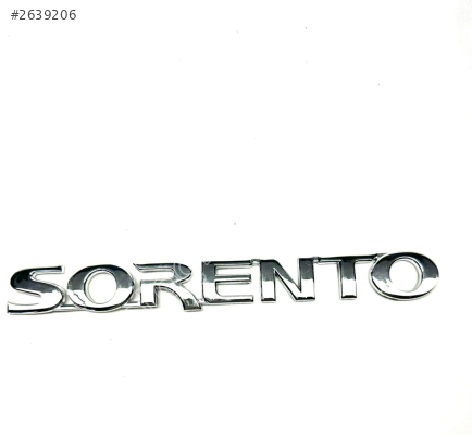 Kia Yazı Sorento 03-09 Arka (Sorento Yazısı)