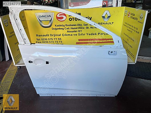 RENAULT CLIO 5 GÖÇÜKLÜK SAĞ ÖN KAPI ÇIKMA ORJİNAL VE DİĞER PARÇA