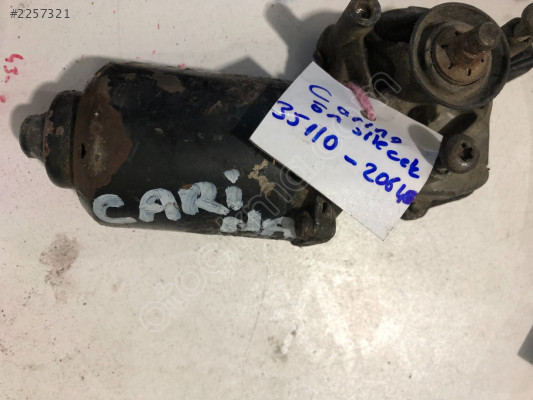 Toyota Carina Ön Cam Silecek Motoru 35110 20640
