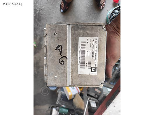 Opel Astra G 1.6 Motor Beyni 16268377 6237797