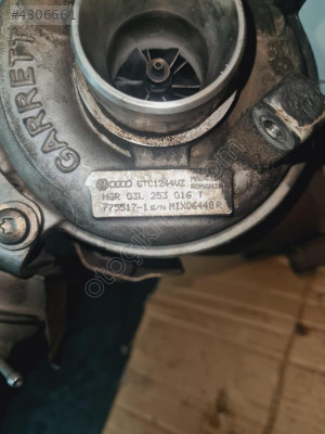 CAY 1.6 DİZEL 03L253016T TURBO VOLKSWAGEN JETTA CADDY POLI AUDİ