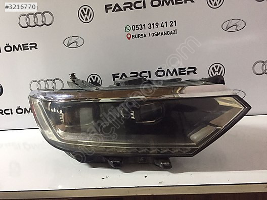 PASSAT B8 HİGHLİNE LED FAR DÖNÜŞÜM FAR