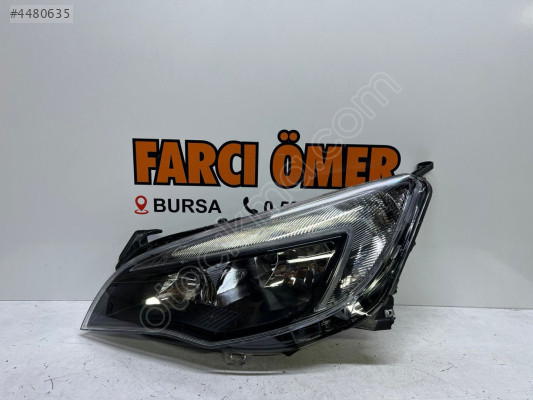 OPEL ASTRA J SOL ÖN FAR SIFIR SİYAH
