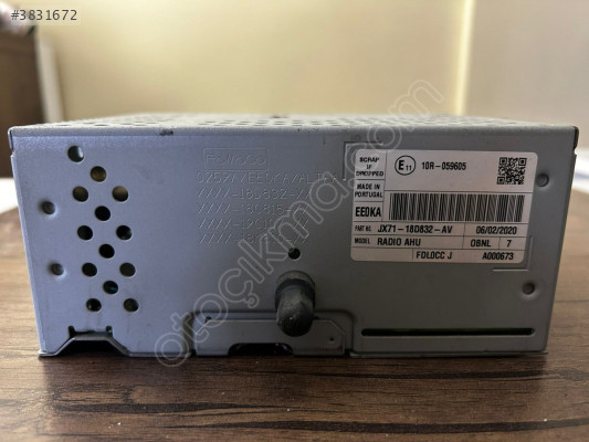 Focus 4 RADYO-TEYB MODÜLÜ JX71-18D832-AV