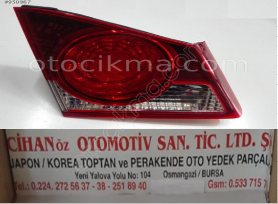 HONDA CIVIC FD6 SOL İÇ STOP ORJİNAL