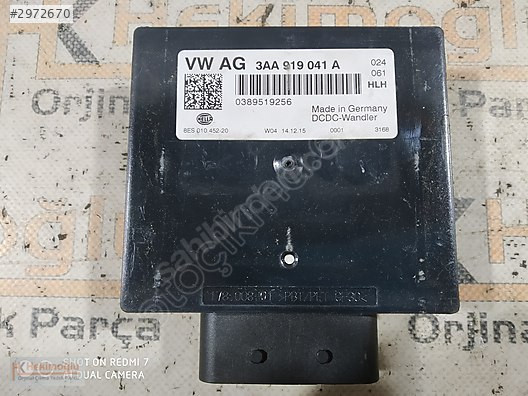VW PASSAT AUDİ SEAT VOLTAJ GERİLİM STABİLİZATÖRÜ 3AA919041A PASS