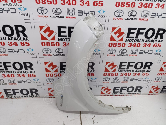 TOYOTA C-HR SAĞ ÖN ÇAMURLUK ÇIKMA ORİJİNAL PARÇA